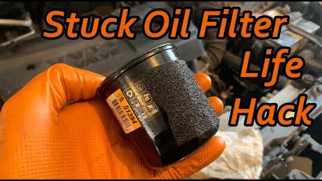 how to get oil filter off without oil filter wrench