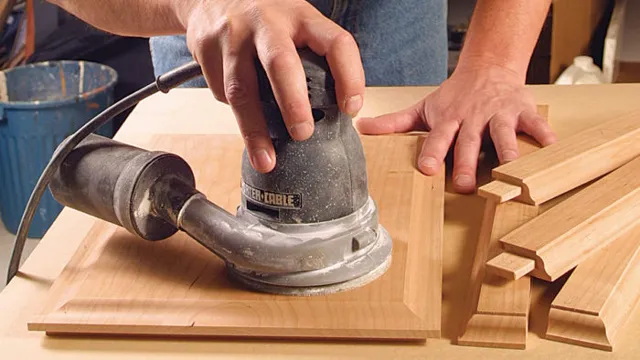 how to get rid of sanding marks