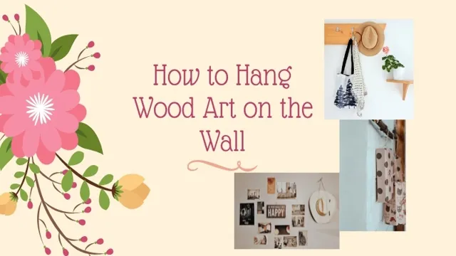 how to hang thin wood art