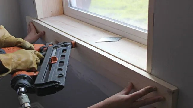 how to install window trim over drywall