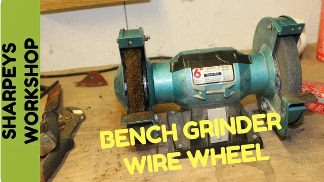 how to install wire wheel on bench grinder
