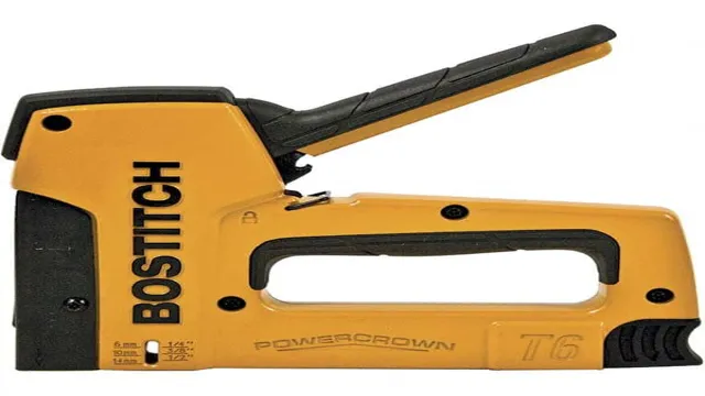 how to load brad nails in a bostitch staple gun