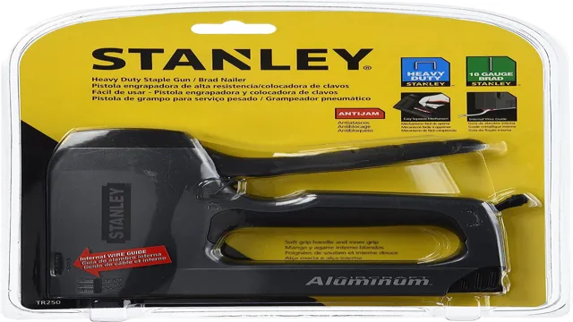 how to load stanley tr250 staple gun