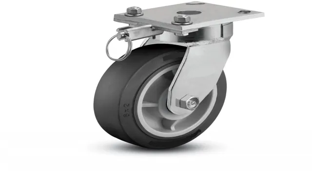 how to lock caster wheels