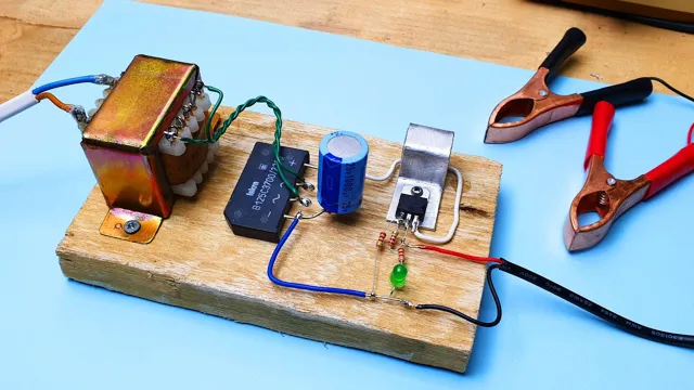 how to make a car battery charger at home