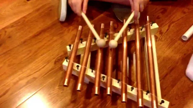 how to make a homemade glockenspiel