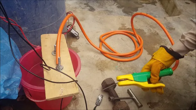 how to make a homemade welding machine