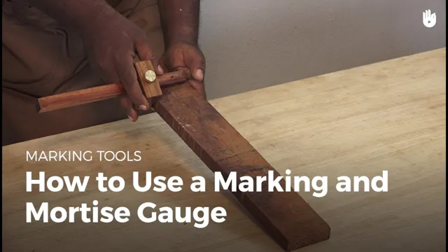 how to make a mortise marking gauge