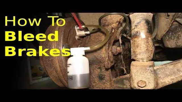how to make a one person brake bleeder