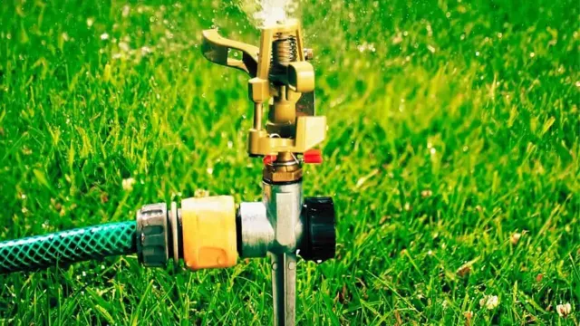 how to make a sprinkler system with garden hose