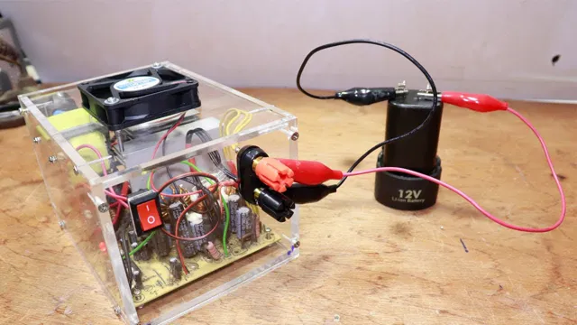 how to make car battery charger from pc power supply