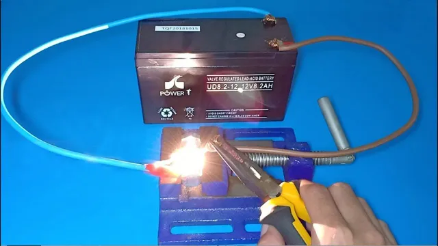 how to make spot welding machine using 12v battery