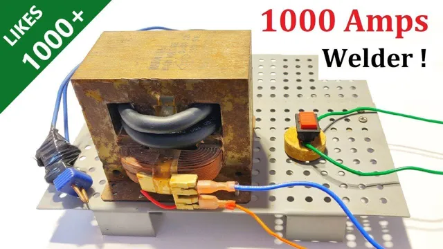 how to make welding machine with microwave transformer
