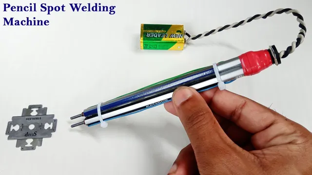 how to make welding machine with pencil