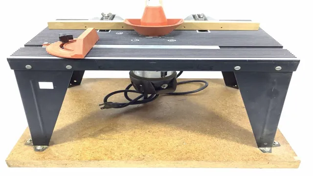 how to mount a router to a table