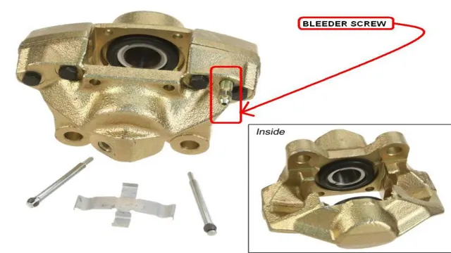how to open brake bleeder screw