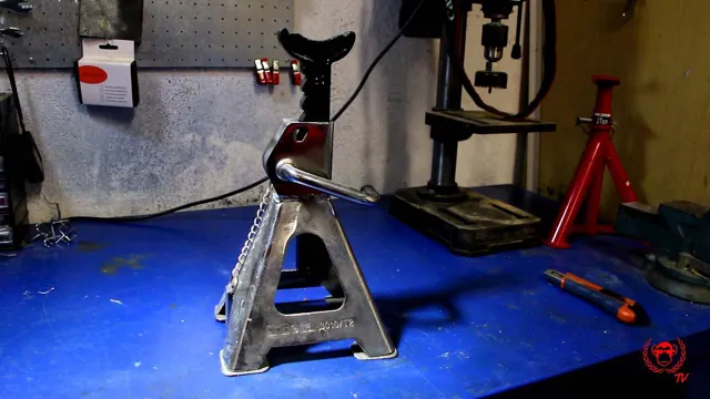how to properly place jack stands