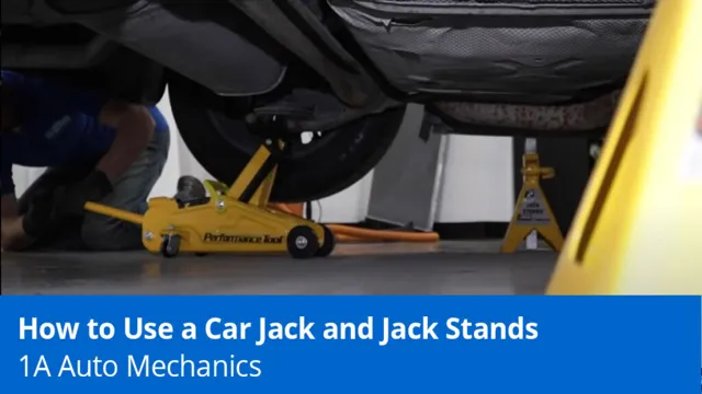 how to properly put a car on jack stands