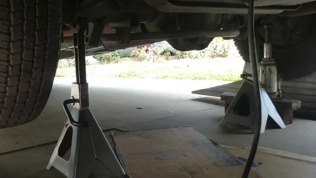 how to put a jeep on jack stands