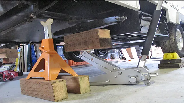 how to put a trailer on jack stands