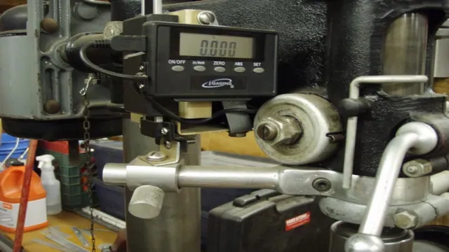 how to put dro on drill press