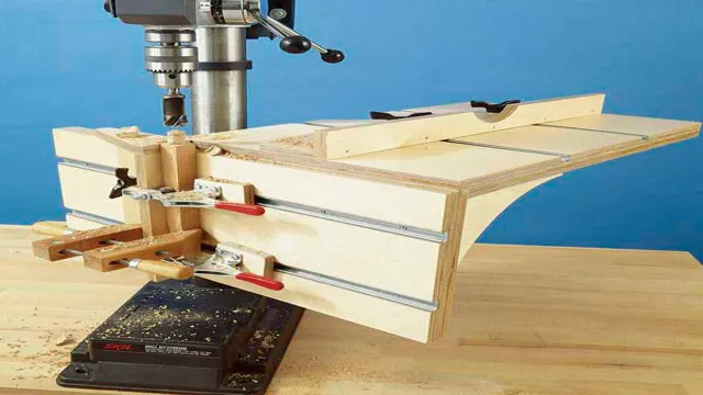 how to raise drill press table