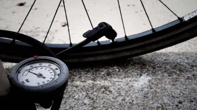 how to read a bike tire pressure gauge