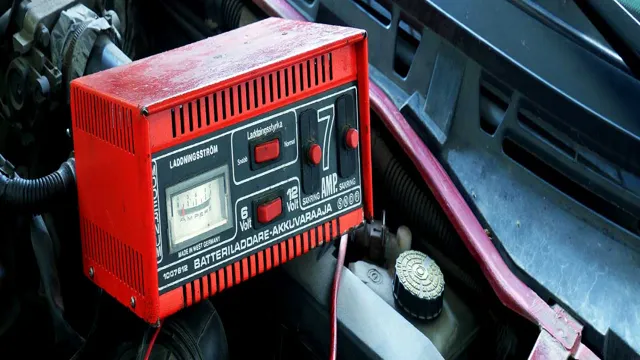 how to read a car battery charger meter