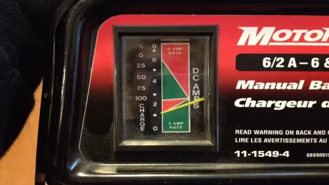 how to read an old car battery charger