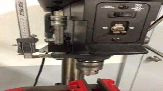 how to read depth gauge on drill press