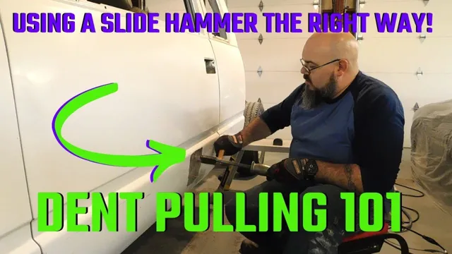 how to remove a dent with a dent puller