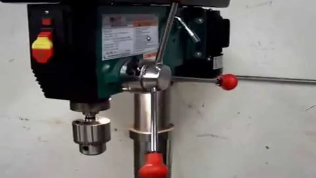 how to remove a drill chuck from a drill press