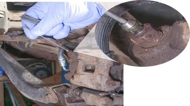 how to remove brake bleeder screw