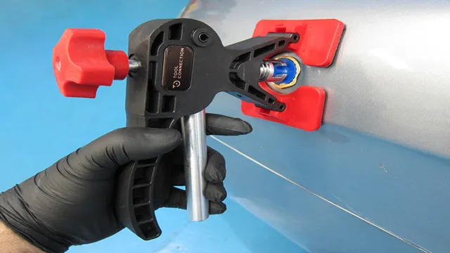 how to remove dent puller glue