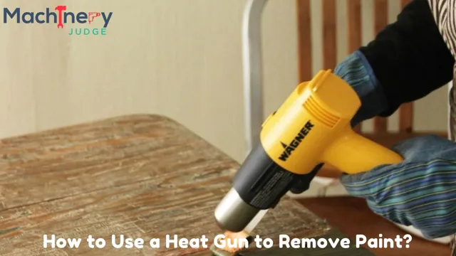 how to remove paint with a heat gun