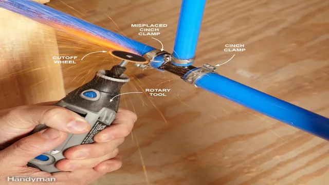how to remove pex clamps without tool