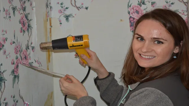 how to remove wallpaper with a heat gun 2