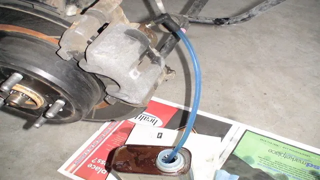 how to replace brake bleeder screw