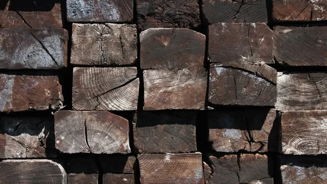 how to seal railroad ties