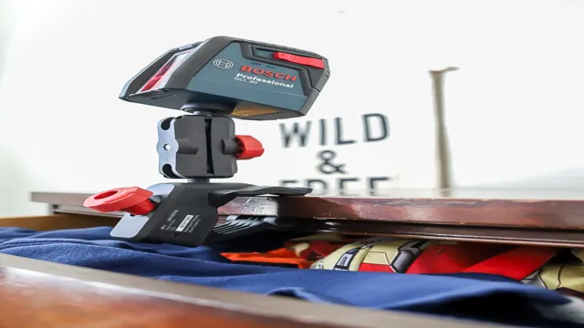 how to set up a bosch laser level
