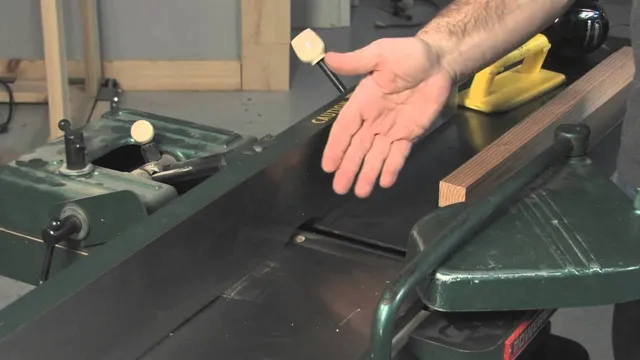 how to set up a jointer