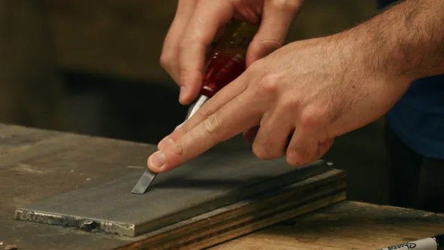 how to sharpen chisels with diamond stone