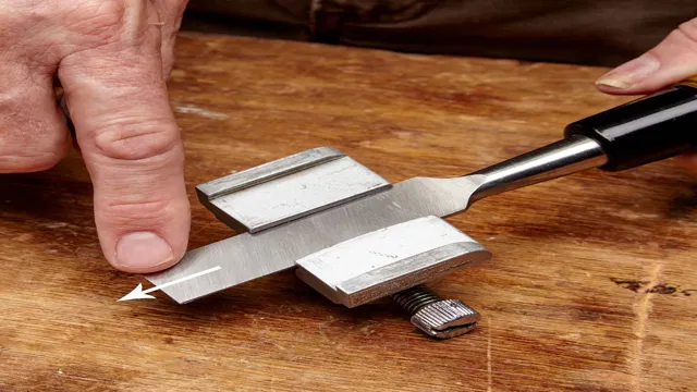 how to sharpen wood chisels by hand