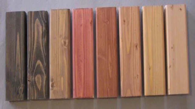 how to stain douglas fir