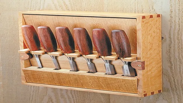 how to store wood chisels