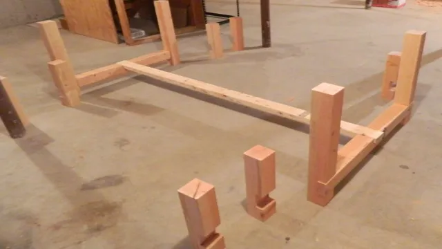 how to taper 4x4 table legs