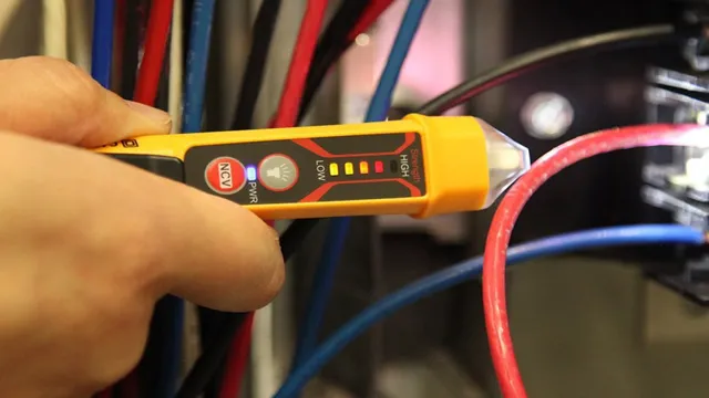 how to test wires with voltage tester