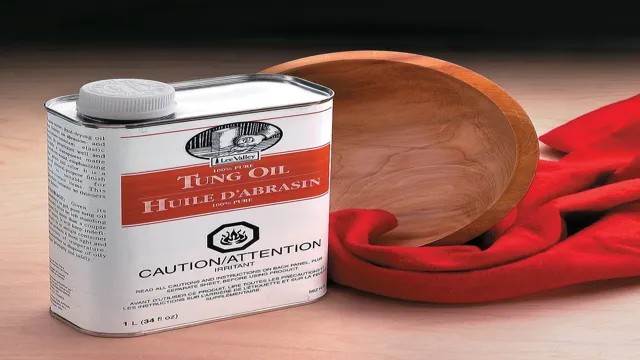 how to thin tung oil