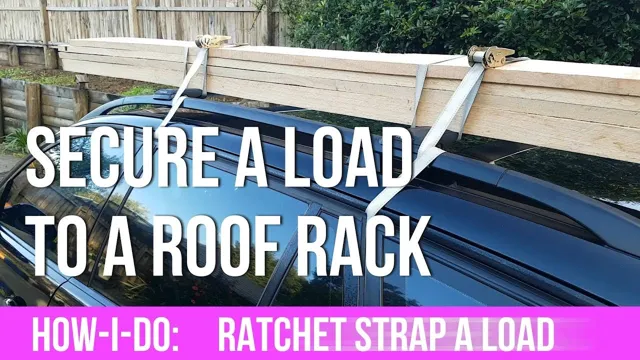 how to tie lumber to roof rack