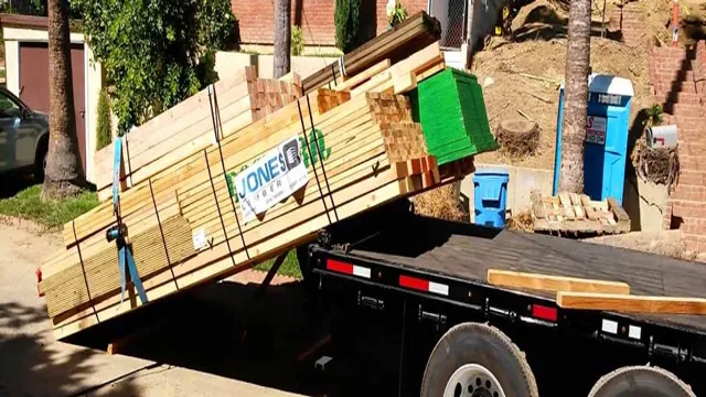 how to transport 12 ft lumber